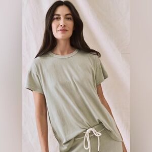 NEW With Tags The Great The Boxy Crew Tee in Seafoam Size 0 XS